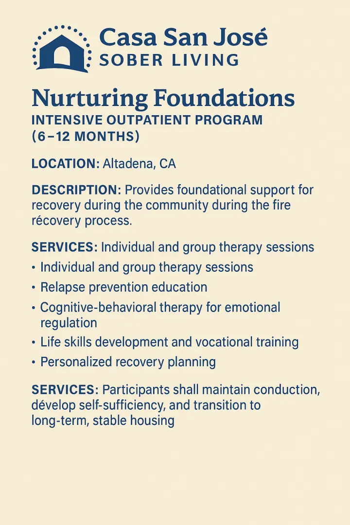 Nurturing Foundations Flyer